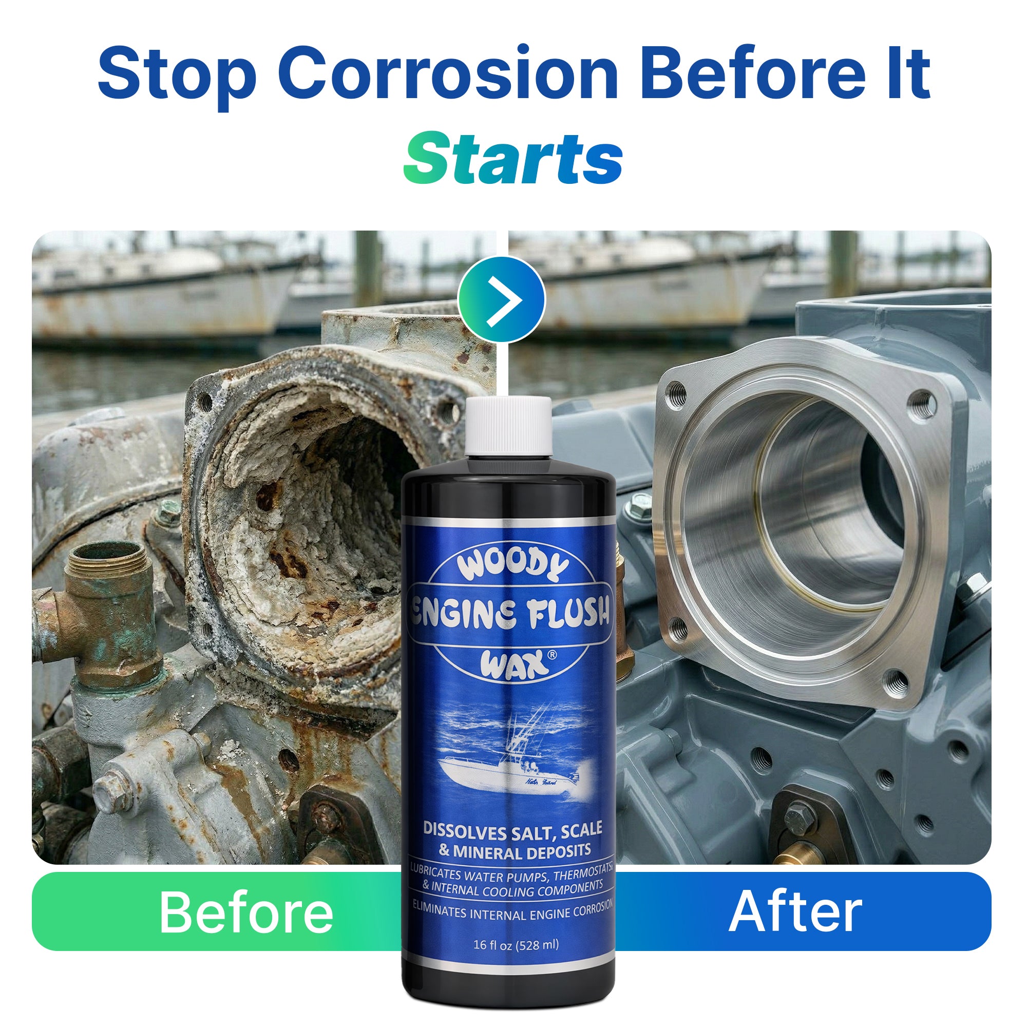 Engine Flush Refill - Internal Cooling System Treatment