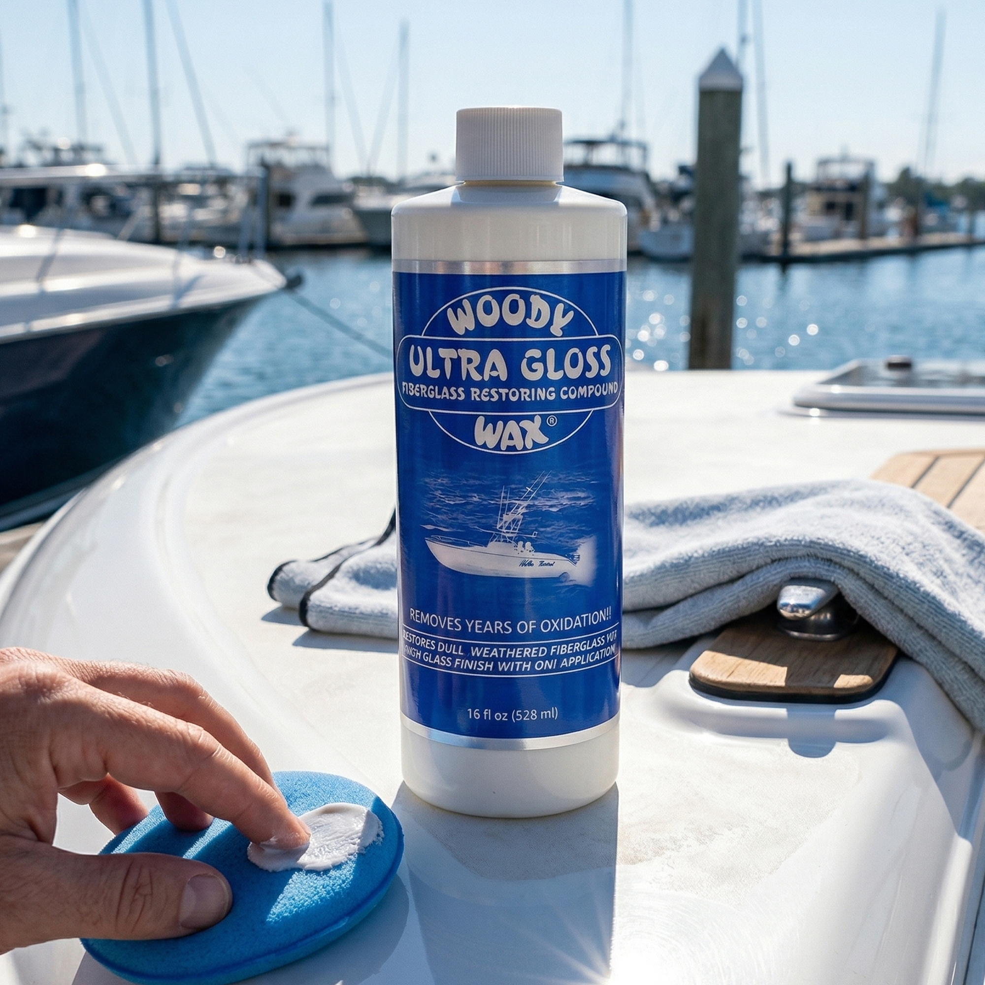Ultra Gloss Restoring Compound | Fiberglass Oxidation Remover