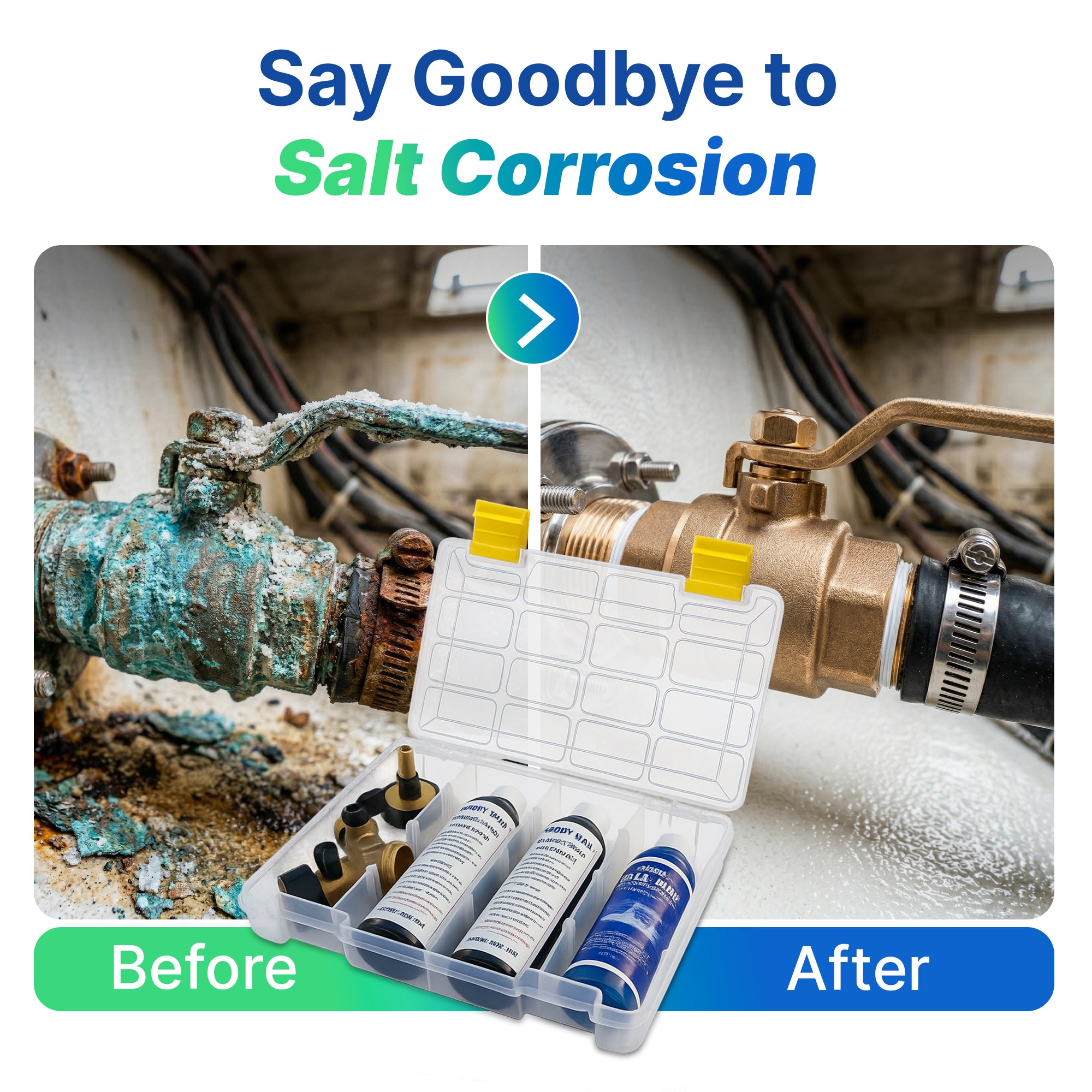 Marine Engine Flush Kit | Complete Cleaning & Protection System