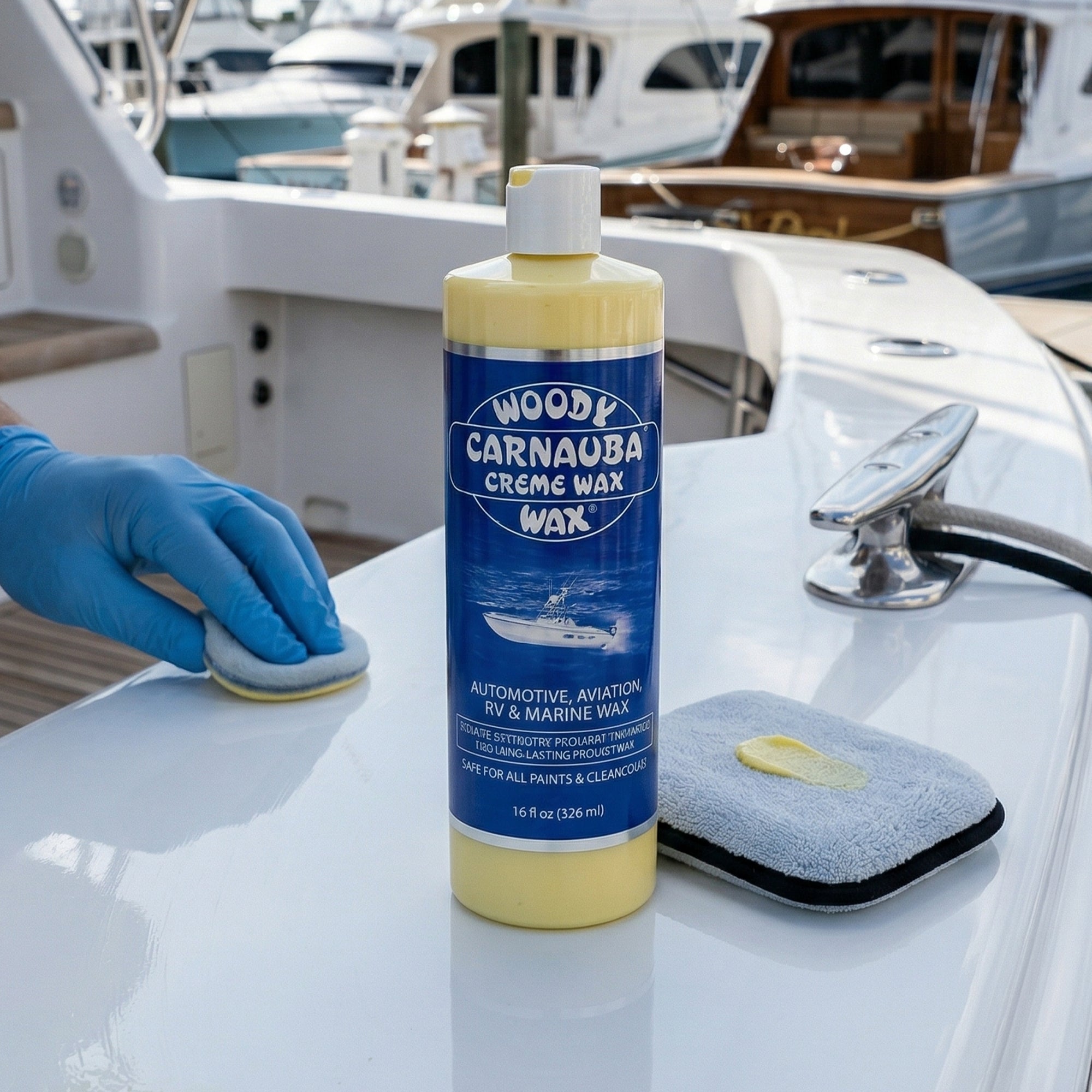 Carnauba Creme Wax | Premium Shine for Boats, RVs & Aircraft