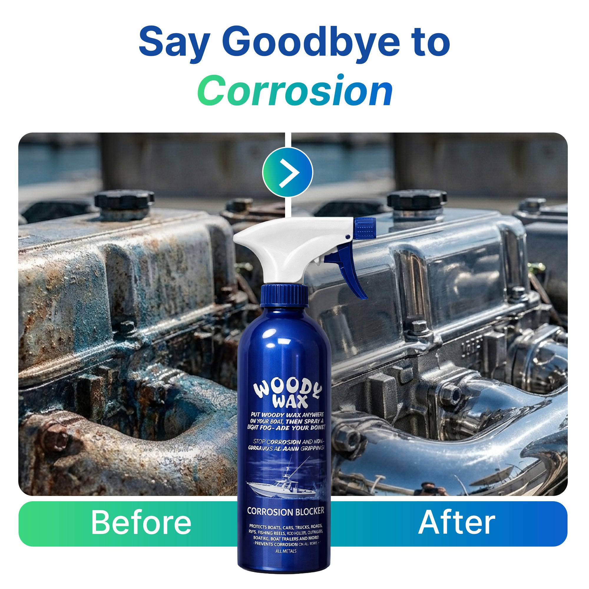 Boat Protection Spray | Non-Skid Deck Wax & Metal Restorer