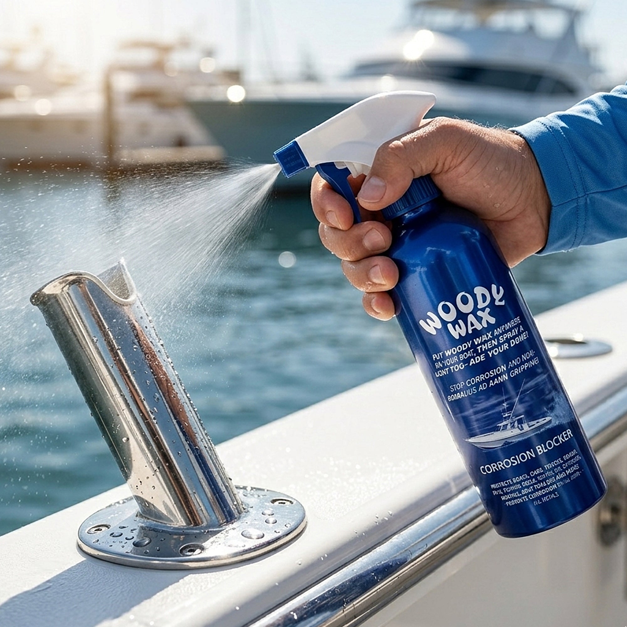 Boat Protection Spray | Non-Skid Deck Wax & Metal Restorer